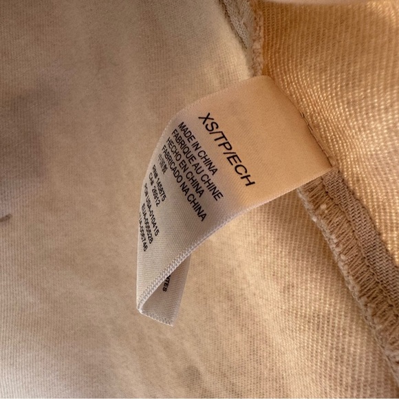 Amuse Society Dorr Revolve Women's Cream jean Jacket tie waist size XS - Picture 6 of 10